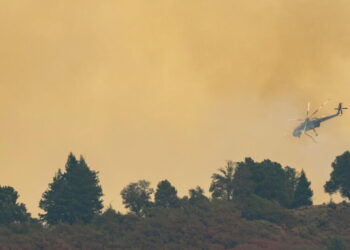 Firefighters struggling to get a handle on Timber fire as blaze surges again in Big Sur