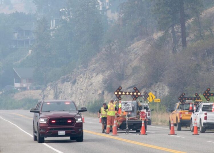 Wildfires force 20,000 to flee as British Columbia declares state of emergency