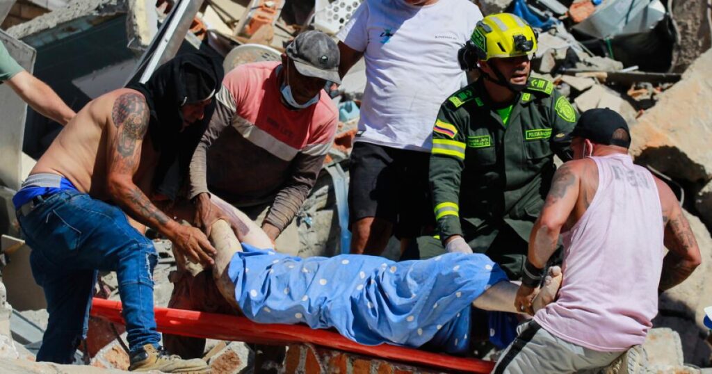 Earthquake response strains Colombia’s new government and rescuers as they race against the clock