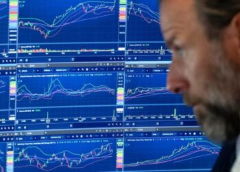 U.S. stocks jump as employers unexpectedly cut 23,000 jobs, raising hopes that rate hikes can wait