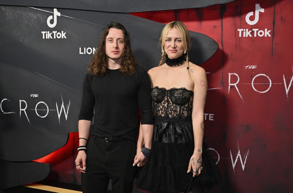 Rory Culkin and Sarah Scrivener attend