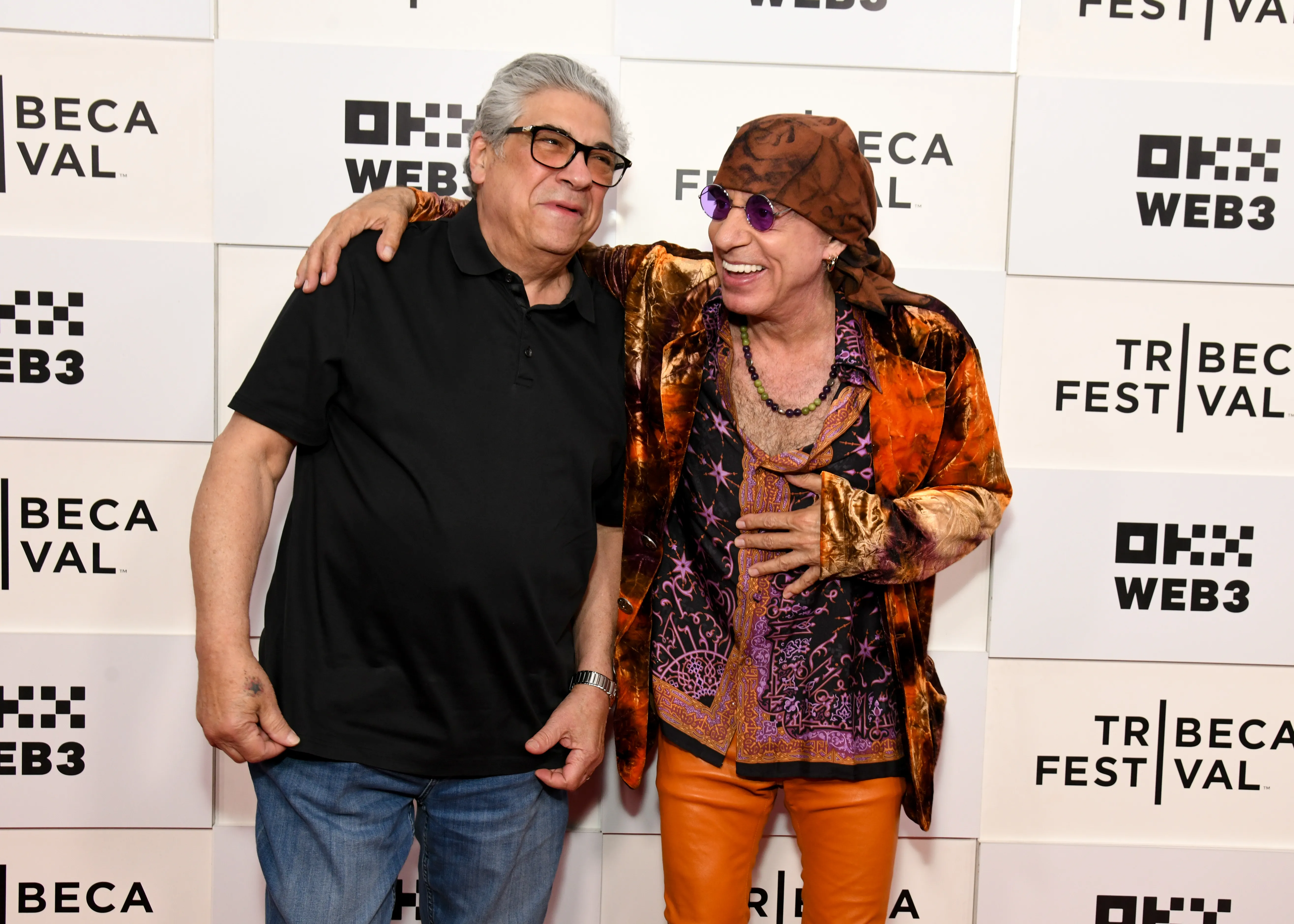 Vincent Pastore and Steven Van Zandt at the