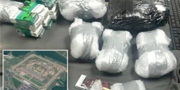 Attempted drone incursion at Virginia prison leads to $324K contraband haul with meth, 17 cellphones