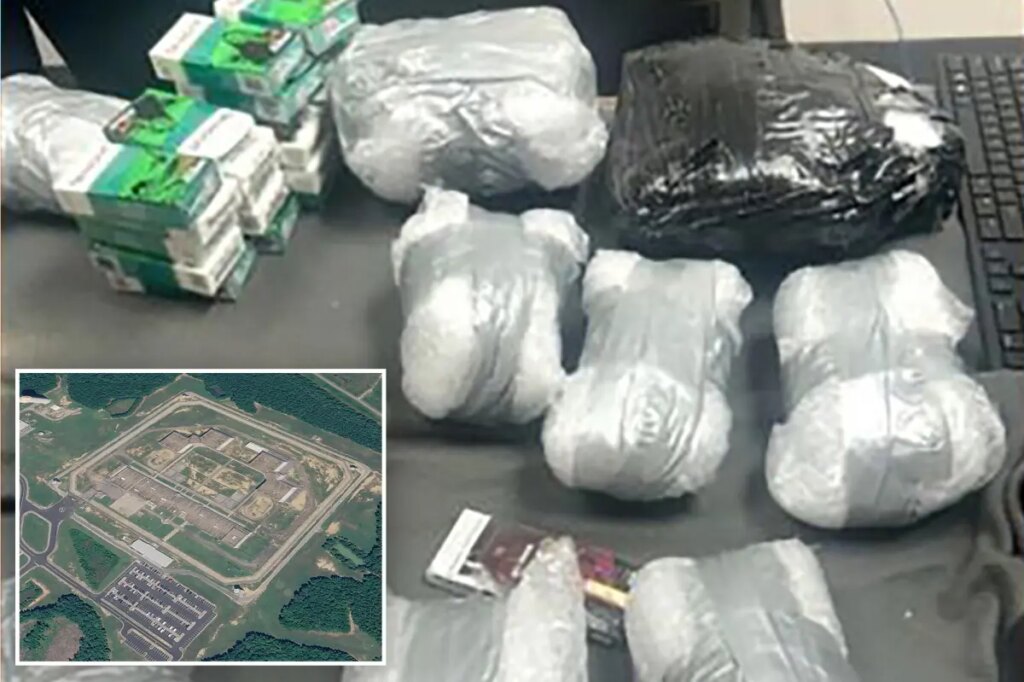 Attempted drone incursion at Virginia prison leads to $324K contraband haul with meth, 17 cellphones