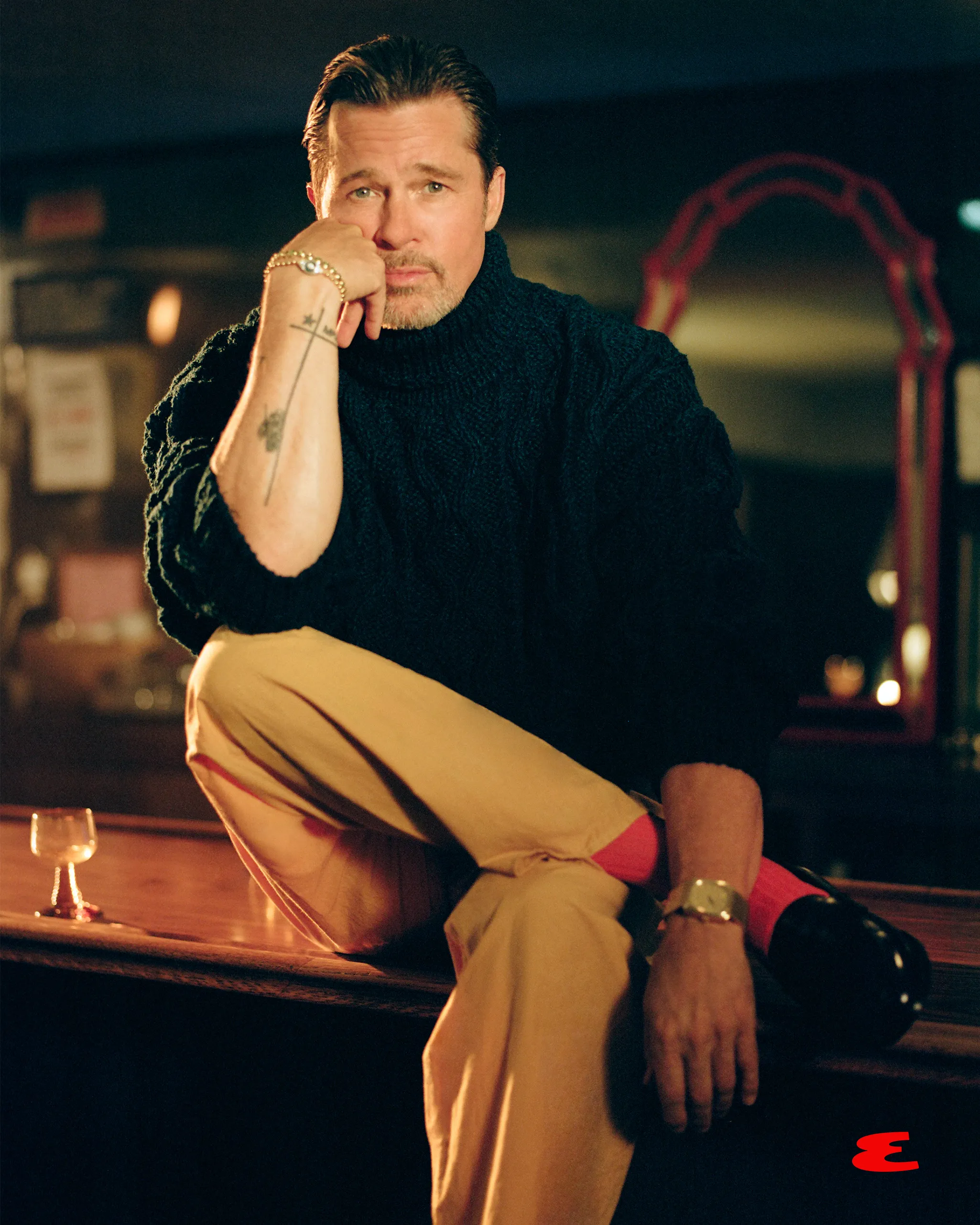 Brad Pitt for Esquire