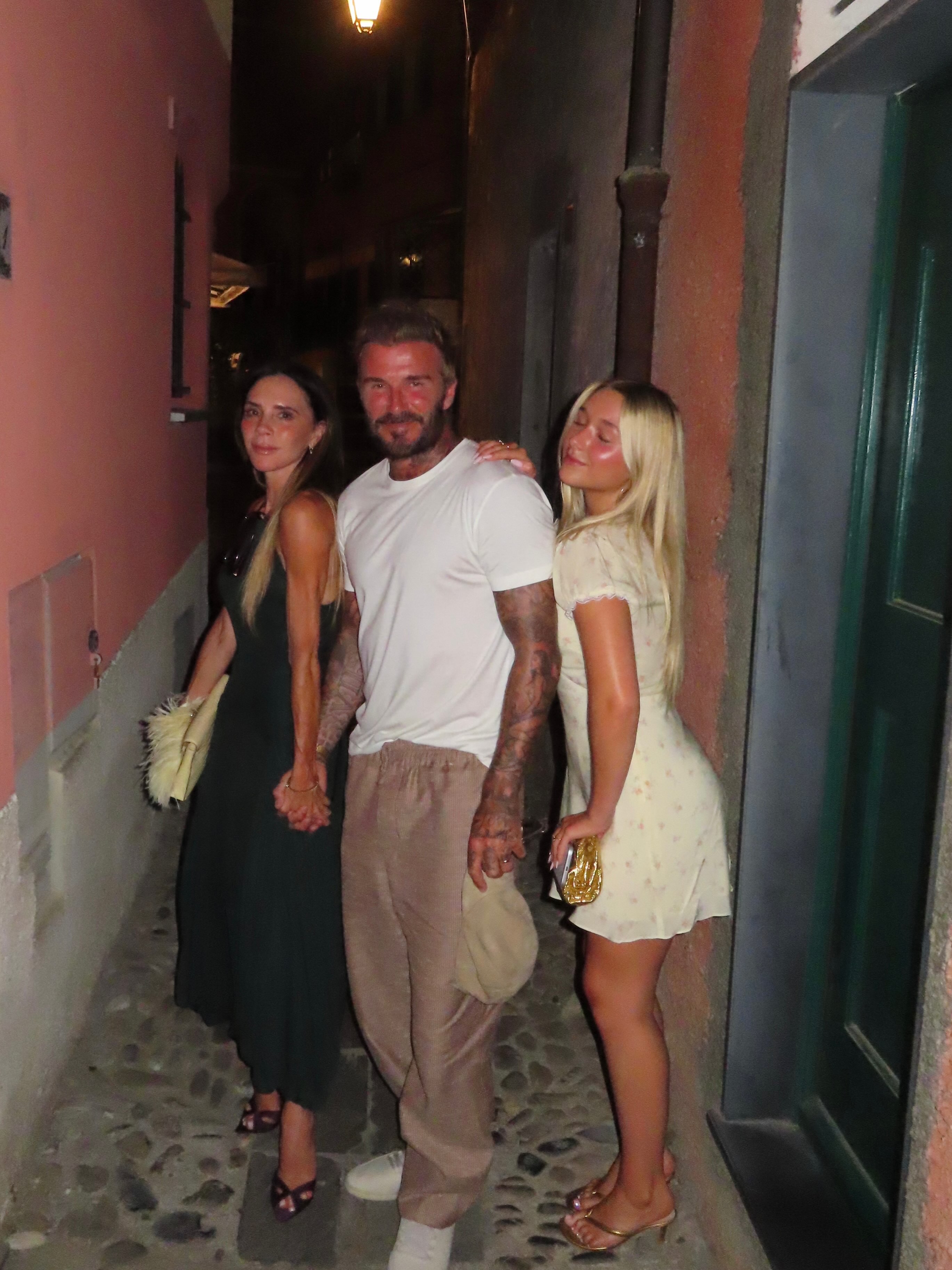 Victoria and David Beckham.