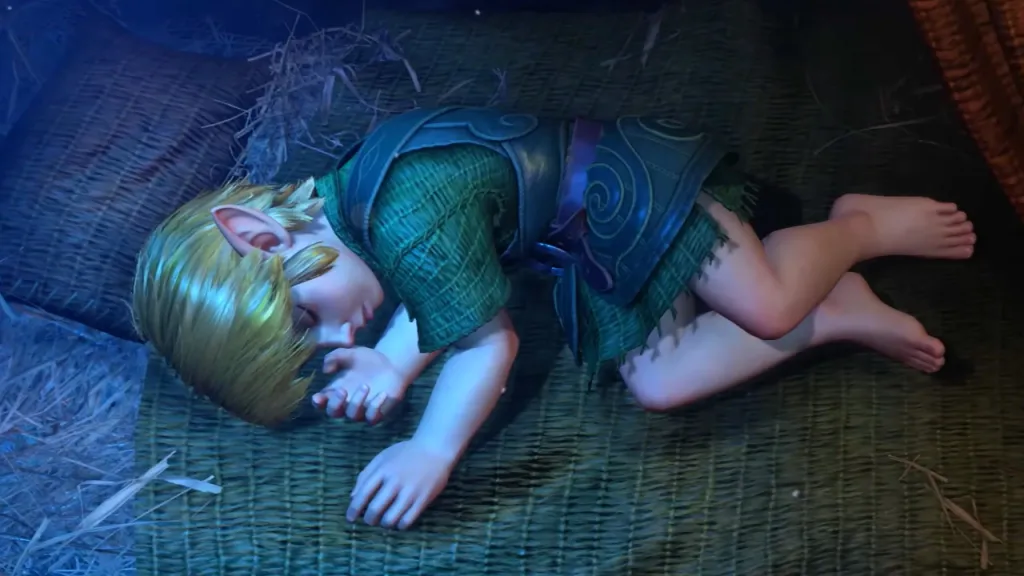 Zelda Ocarina of Time Remake Link Screenshot