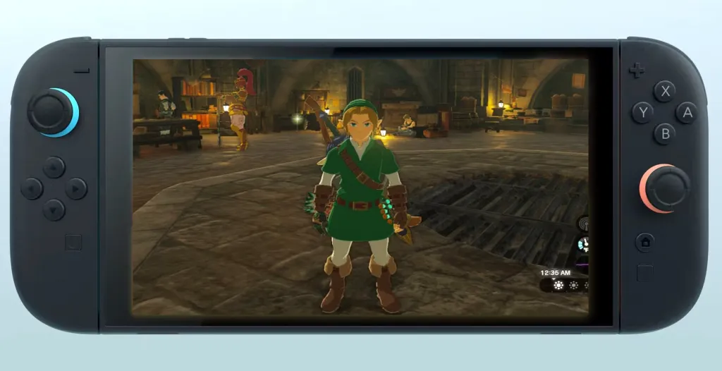 Zelda Ocarina of Time Switch 2 Console