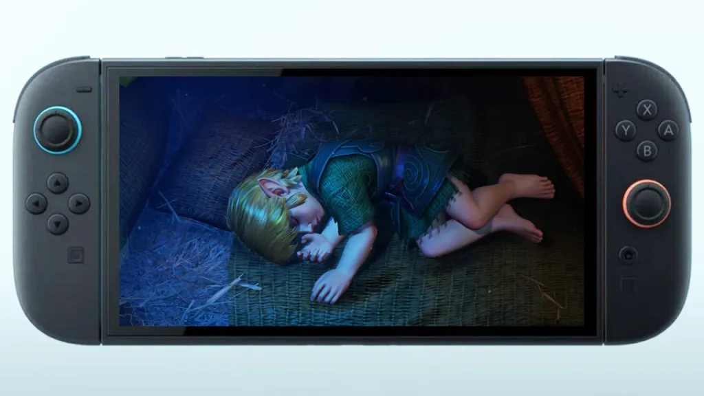Zelda Themed Switch 2 Console
