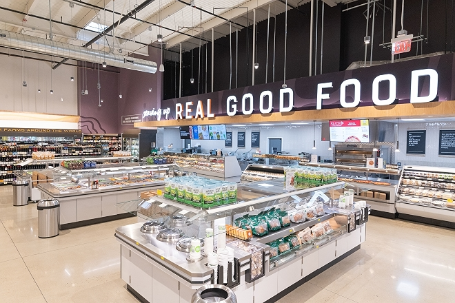 Interior of a Whole Foods Market with 