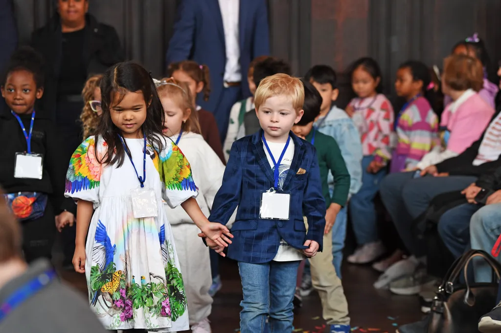 Kids at the event.
