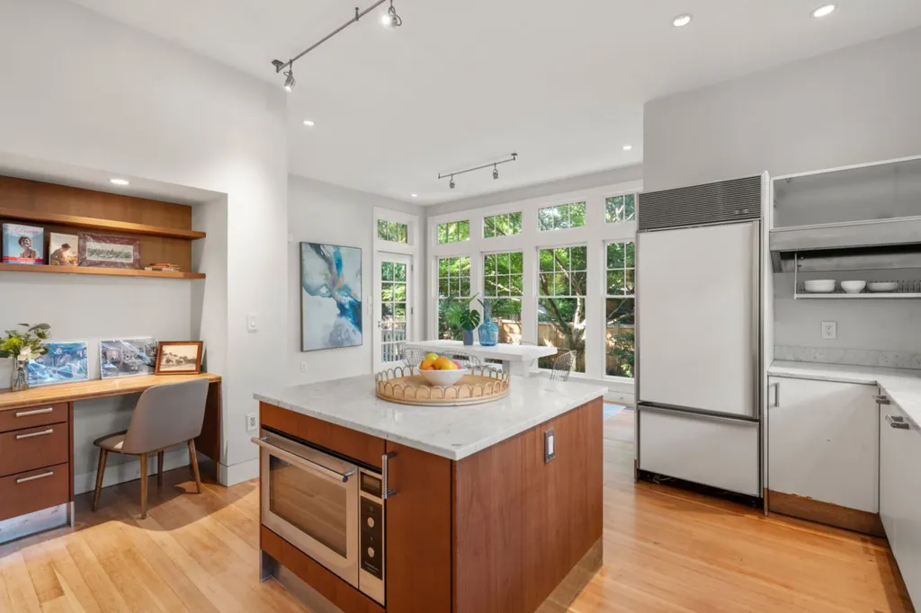 The modern chef's kitchen.