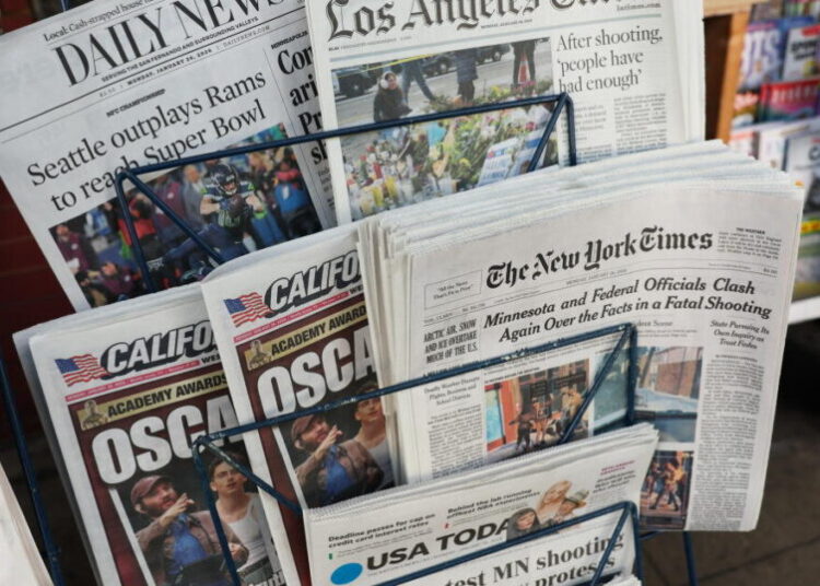 Bill to aid California newsrooms now on the governor’s desk