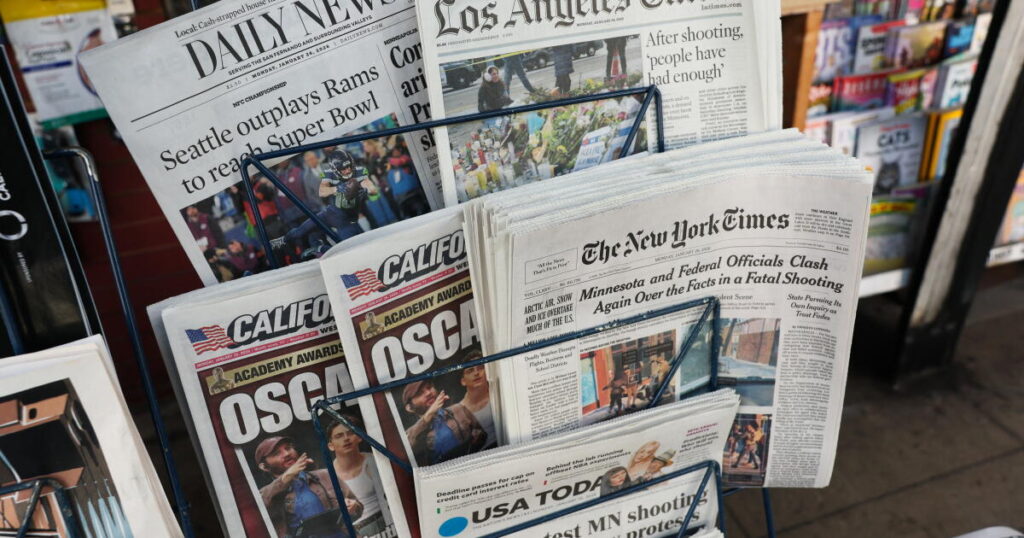 Bill to aid California newsrooms now on the governor’s desk