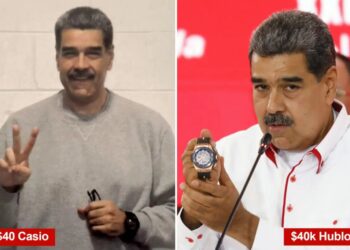 Venezuelan dictator Nicolas Maduro trades in $40K Swiss watch for $40 Casio in new jail pic