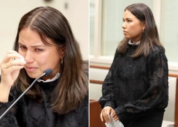 California teacher, 34, who had sex with boy under 15, sobs in court after being torn apart by his mother