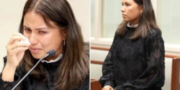 California teacher, 34, who had sex with boy under 15, sobs in court after being torn apart by his mother