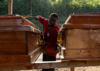 The Business of Coffin Making in a City Ravaged by Ebola
