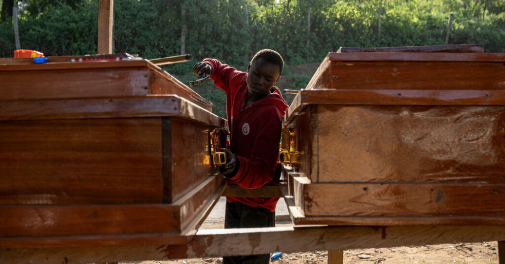 The Business of Coffin Making in a City Ravaged by Ebola