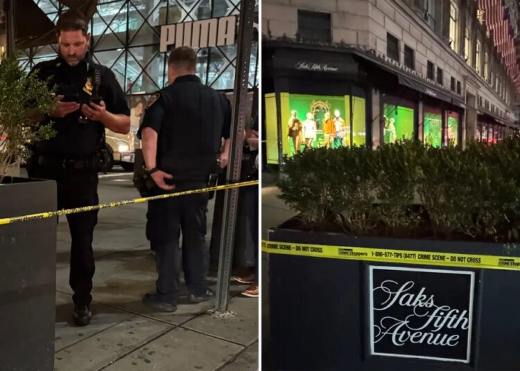 21-year-old man stabbed steps away from St. Patrick’s Cathedral and Saks Fifth Avenue: cops