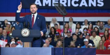 Vance offers olive branch to pro-Israel Republicans in closed-door speech