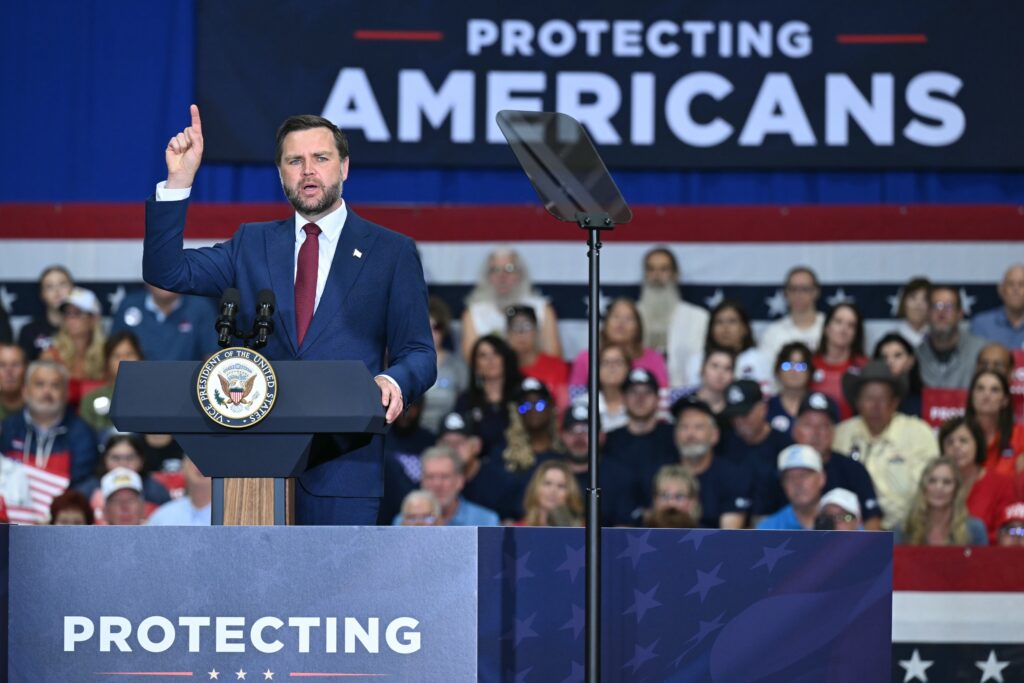 Vance offers olive branch to pro-Israel Republicans in closed-door speech