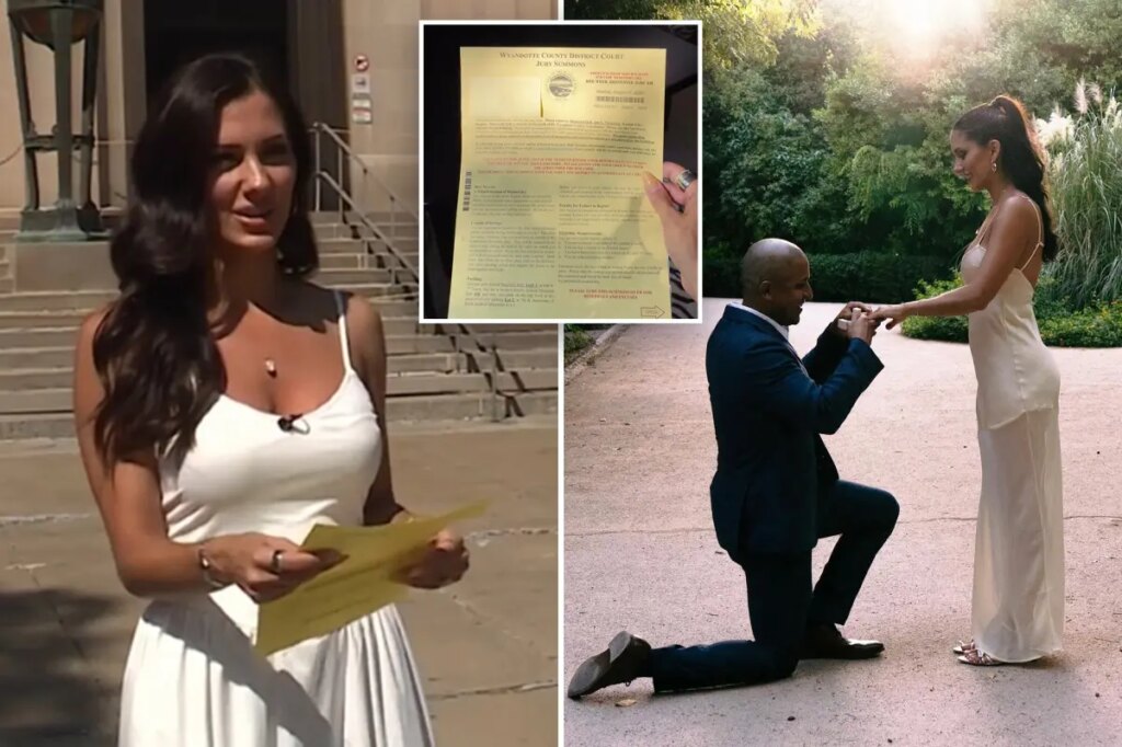 Kansas City bride goes viral after being summoned for jury duty on same day as wedding in Italy