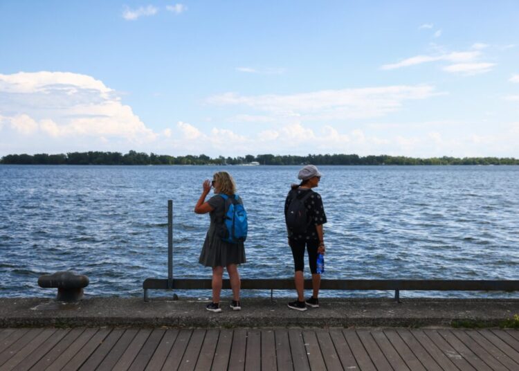 In the Trump-voting town of Ontario, lake’s new name splits Republicans