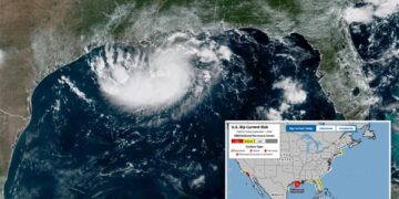 Tropical Storm Edouard forms near Texas and Louisiana while a storm moves toward Hawaii