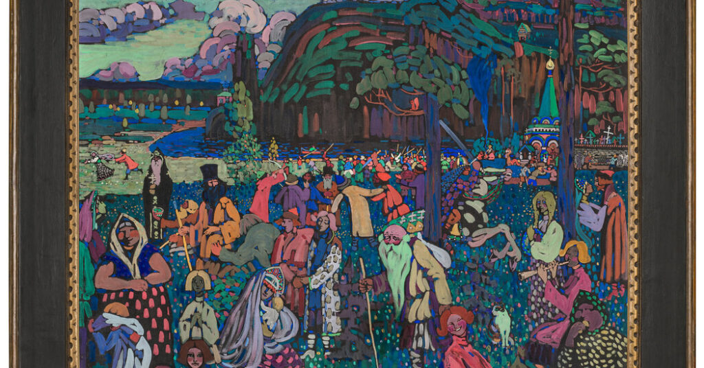 Kandinsky Work Returned to Jewish Heirs by a German Museum to Be Sold