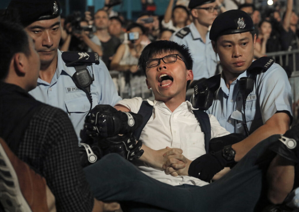As a teen, he led Hong Kong protests. China is still punishing him.
