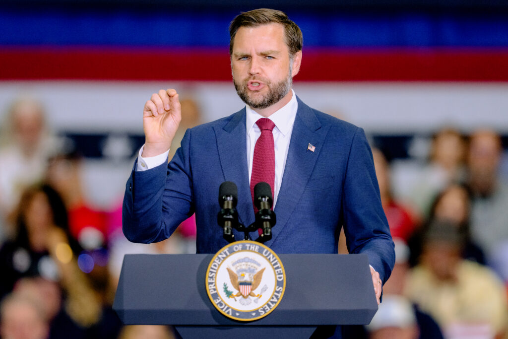 Vance wades into caustic Michigan Senate race, calling candidate ‘evil’
