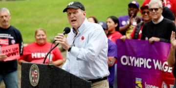 Raman gets key labor endorsement in mayor’s race, although most unions are backing Bass
