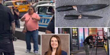 Victim stabbed to death in Times Square rampage was VP at Bank of America, just celebrated 2nd wedding anniversary