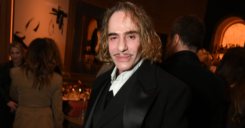 Was John Galliano Ever Really Canceled? Not by the Fashion Crowd.