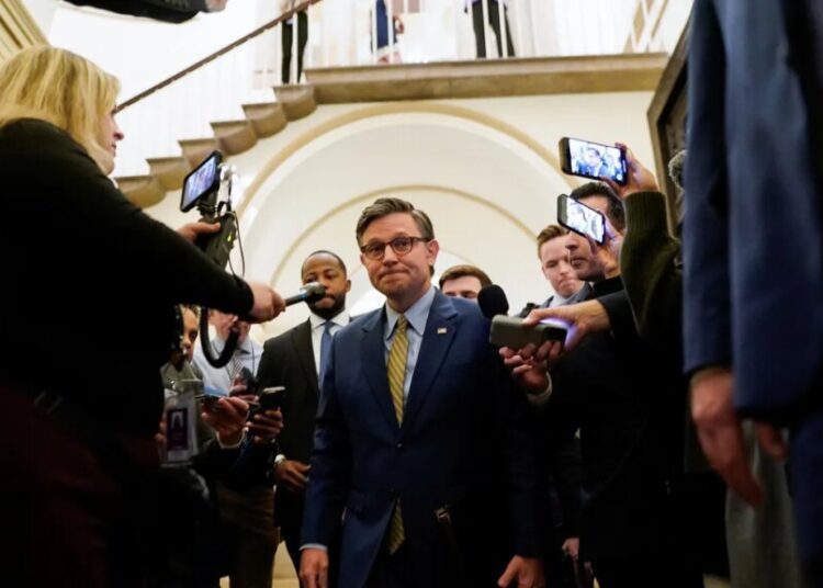 Mike Johnson lobs new threat at Dems minutes after shutdown vote: ‘Keep the nine’