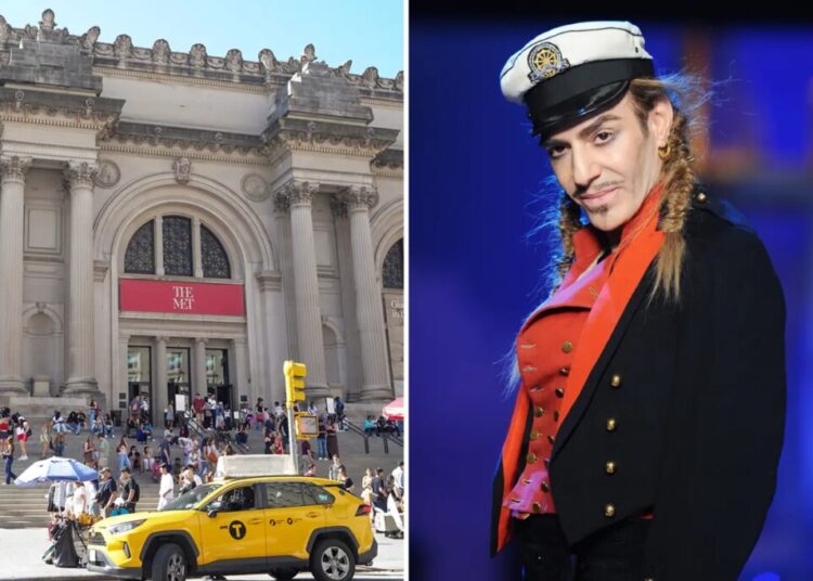 Red-faced Met honchos admit to furious donors that they made ‘mistake’ with John Galliano — and have shocking take on Anna Wintour: sources