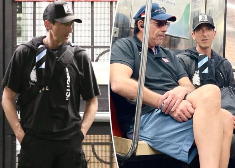 Hollywood A-lister goes incognito as he rides NYC subway