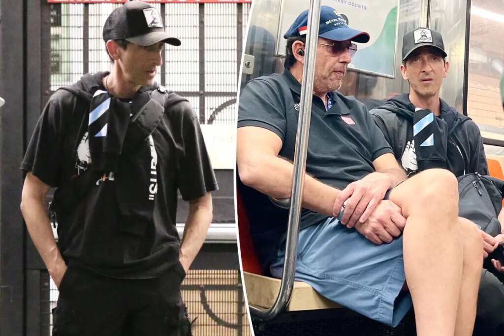 Hollywood A-lister goes incognito as he rides NYC subway