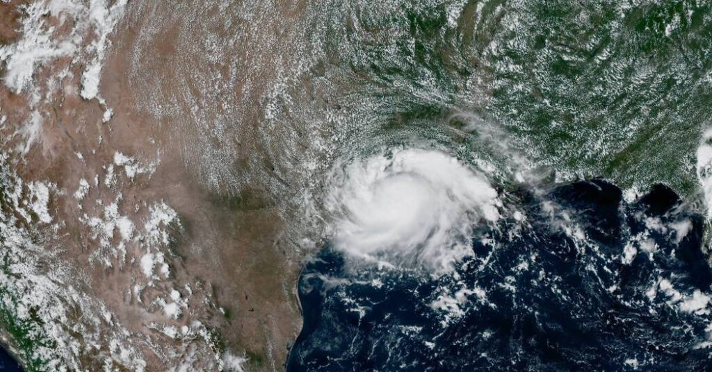 Tropical Storm Edouard Lashes Gulf Coast With Heavy Rain as it Moves Ashore
