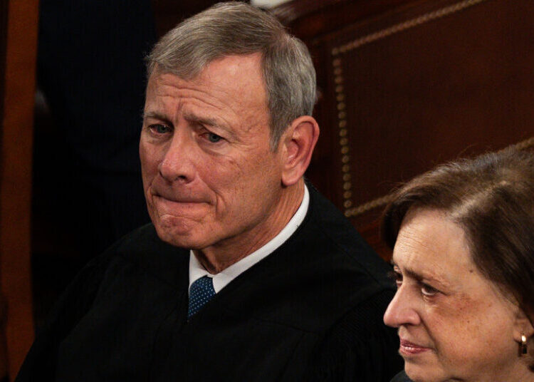On Trump’s Ballroom, Chief Justice Finds Himself in an Unusual Spot: In Dissent
