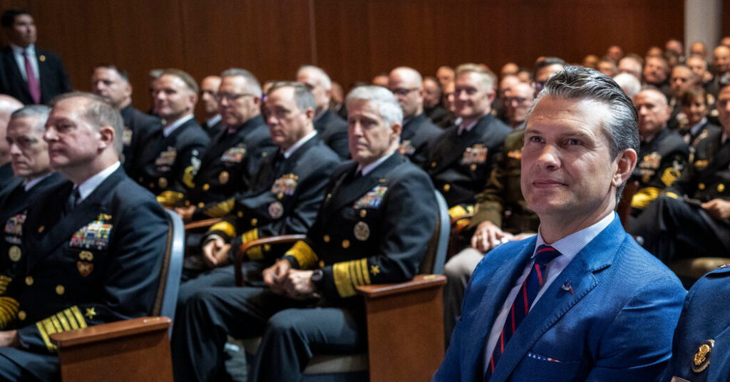 Hegseth Targets 7 More Officers as His Frustrated Army Secretary Quits