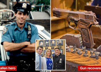 NYPD ESU heroes killed on 9/11 honored with memorial wall rededication featuring cop’s gun recovered from rubble