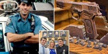 NYPD ESU heroes killed on 9/11 honored with memorial wall rededication featuring cop’s gun recovered from rubble