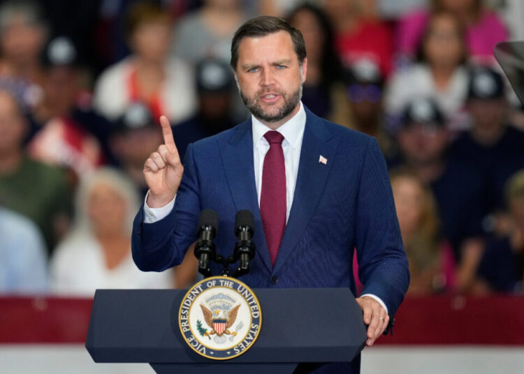 JD Vance courts Jewish Republicans. Tucker Carlson still looms.