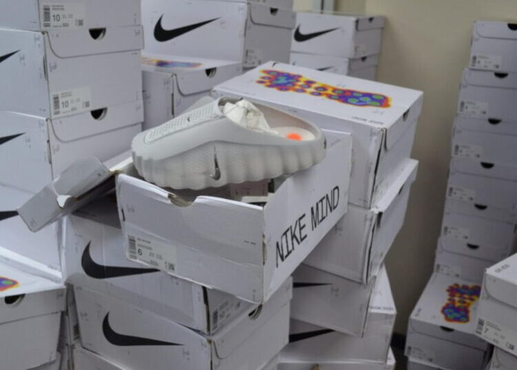 $10 million in Adidas and Nike streetwear found at Arcadia warehouse, all fake, authorities say