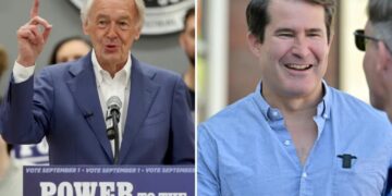 Incumbent Ed Markey, 80, defeats Seth Moulton, 47, in Massachusetts Democratic Senate primary 