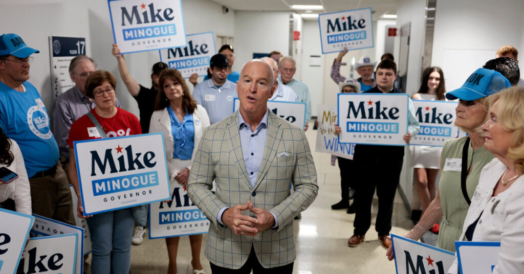 Mike Minogue Wins G.O.P. Nomination for Governor in Massachusetts