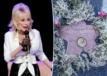 Dolly Parton’s Hollywood Walk of Fame star vandalized