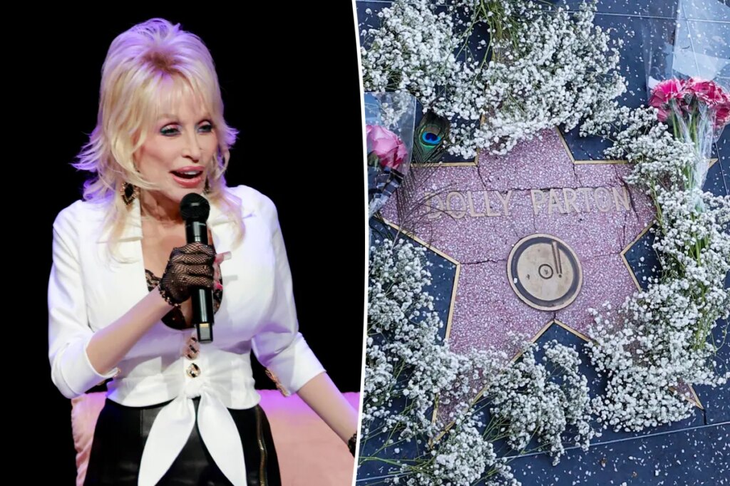 Dolly Parton’s Hollywood Walk of Fame star vandalized